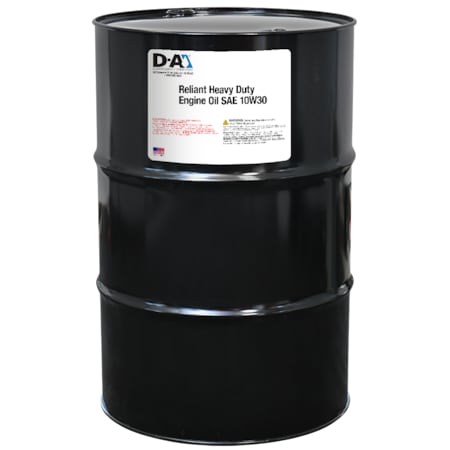 D-A Lubricant Co D-A Reliant Heavy Duty Engine Oil SAE 10W30, CK-4 - 55 Gallon Drum 52192